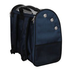 Markapet Kedi Köpek Taşıma Sırt Çantası 28*32*40 cm Mavi