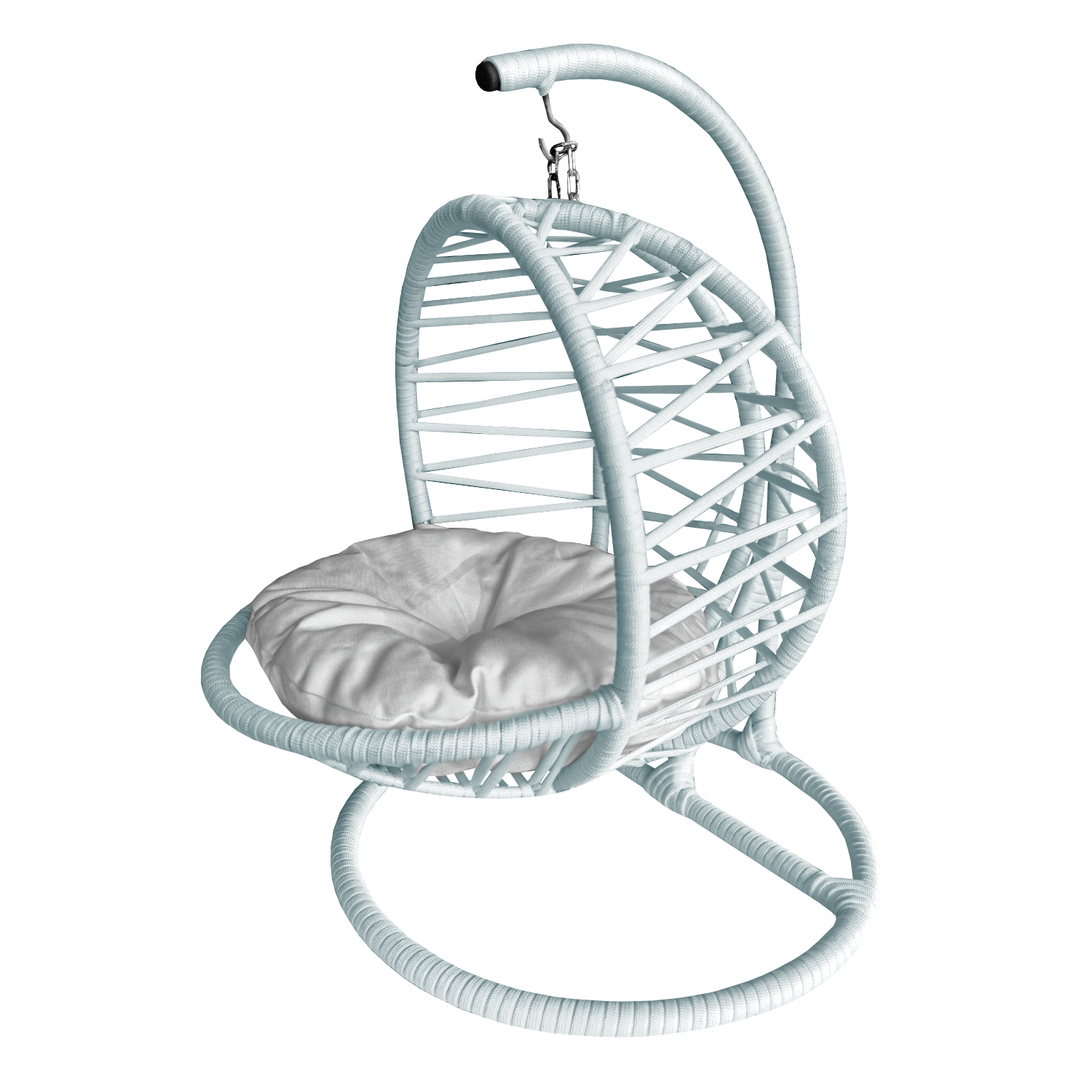 Markapet Kedi Hamağı Minderli Kedi Salıncağı 40*42 cm-62 cm Açık Mavi