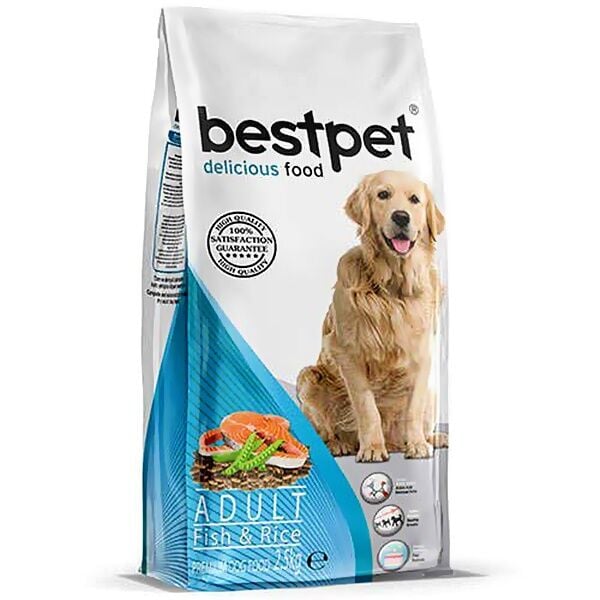 Bestpet Delicious Fish Balık Etli Yetişkin Köpek Maması 2.5 Kg
