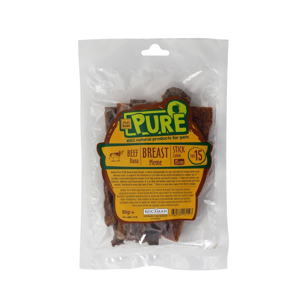 Delibon Pure Dana Kurutulmuş Meme 100 gr