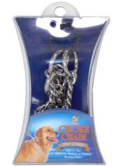 Percell Krom İki Sıra Köpek Eğitim Tasması 2,5 mm x 31 cm