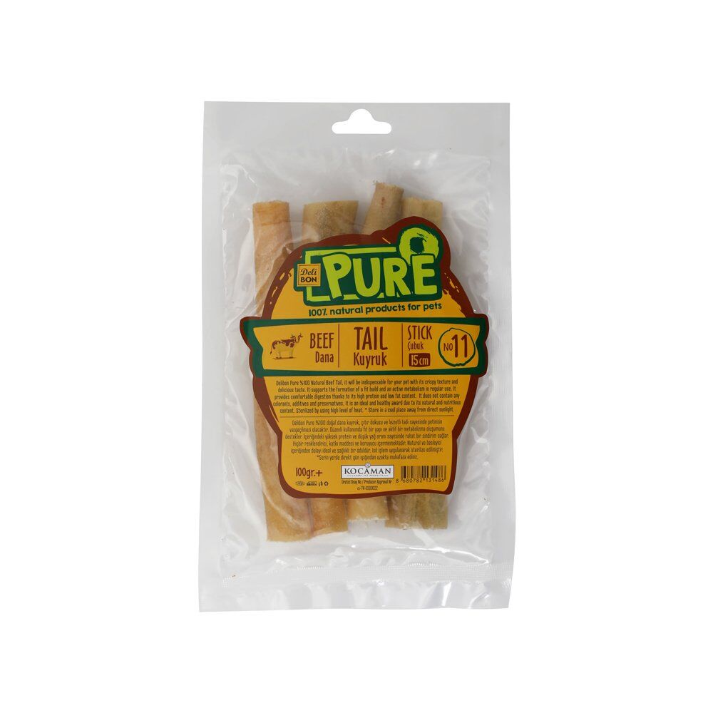 Delibon Pure Dana Kurutulmuş Kuyruk 100 gr