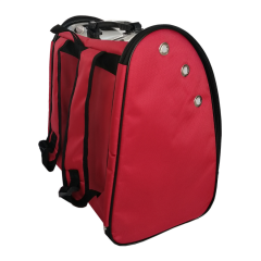 Flipper Kedi Köpek Taşıma Sırt Çantası 23*37*40 cm Kırmızı