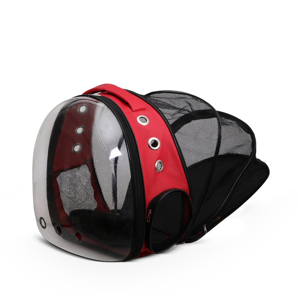 Cattie VisionPlus Kedi Köpek Taşıma Çantası 25 x 35 x 40 cm Kırmızı