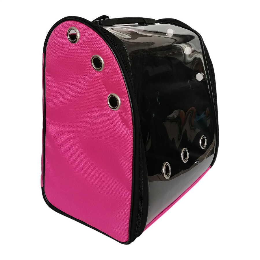 Flipper Kedi Köpek Taşıma Sırt Çantası 23*37*40 cm Pembe