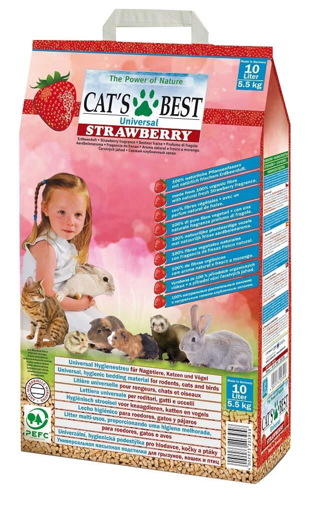 Cats Best Çilekli Unıversal Kum 10 L