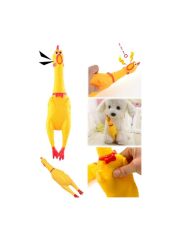 Sesli Horoz Eğlenceli Köpek ve Kediler İçin Sesli Öten Horoz Oyuncak 15 cm