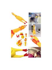 Sesli Horoz Eğlenceli Köpek ve Kediler İçin Sesli Öten Horoz Oyuncak 15 cm