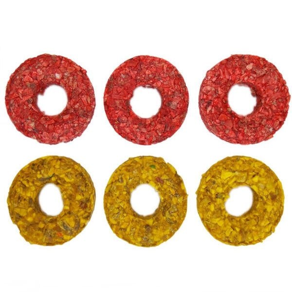 Garden Mix Munchy Pres Halka Kemik 6lı 6*6*1.5  cm