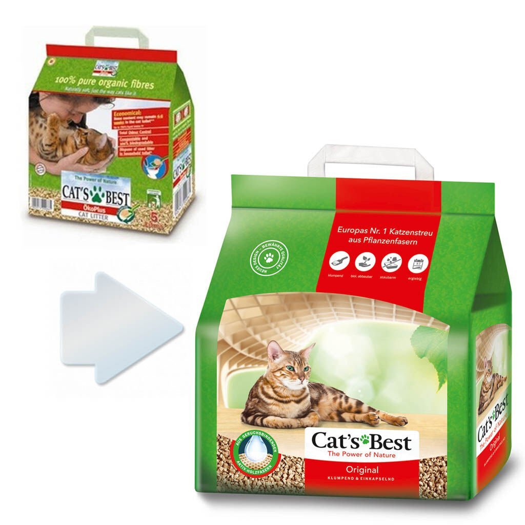 Cats Best Öko Plus Original Kedi Kumu 5 lt