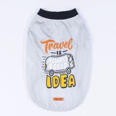 Pawstar Grey Travel Tişört Large 30x33x46 cm