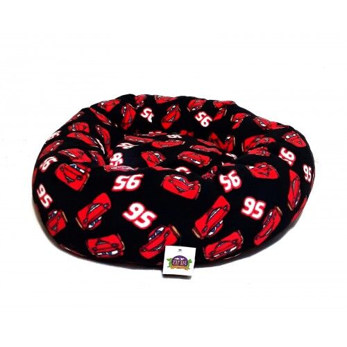 Kedi Köpek Simit Yatak Araba Desenli 58*12 cm