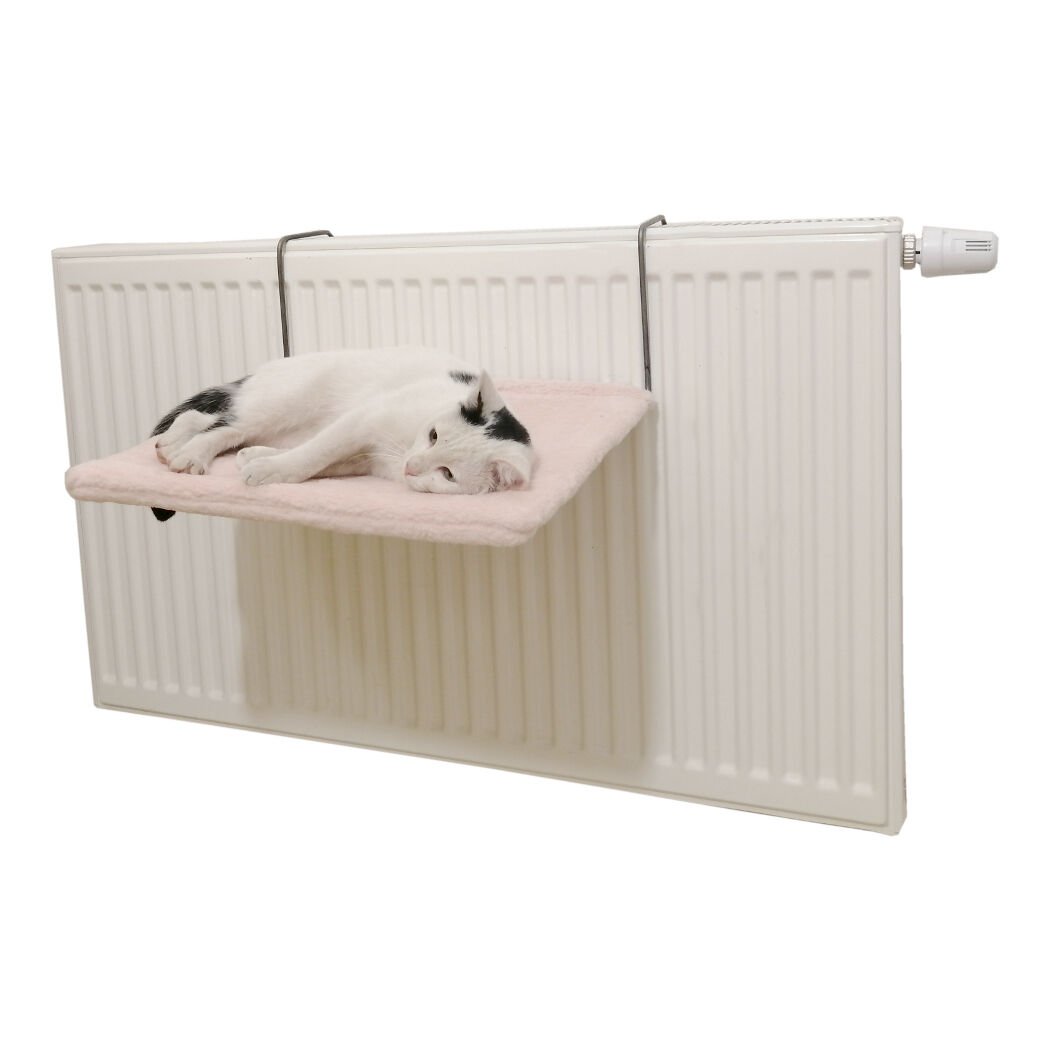 Kedi Radyatör Yatağı Yıkanabilir 42 cm 15 kg Pudra