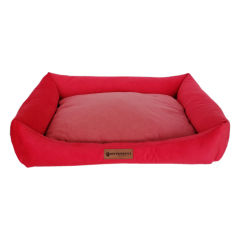 Markapet Tay Tüyü Yumuşak Köpek Yatağı Large Kırmızı 60*80 cm