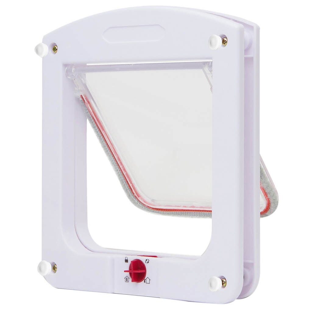 Markapet 4 Yolu Kedi köpek Kapısı 22x20x3 cm ( PVC + Ahşap )