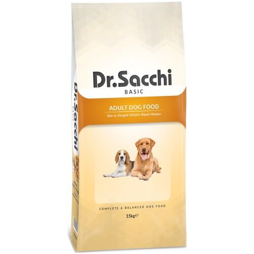 Dr.Sacchi Basic Chicken Yetişkin Köpek Maması 15 kg