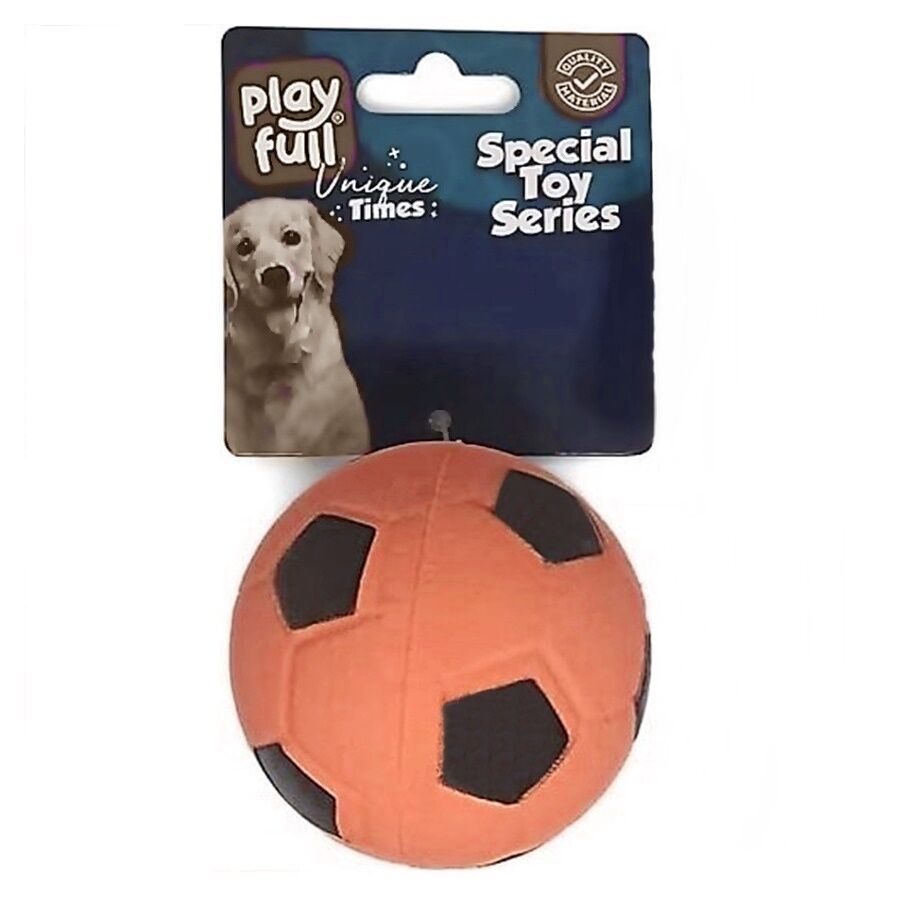 Playfull Zıplayan Top Köpek Oyuncağı 6,3 Cm Turuncu