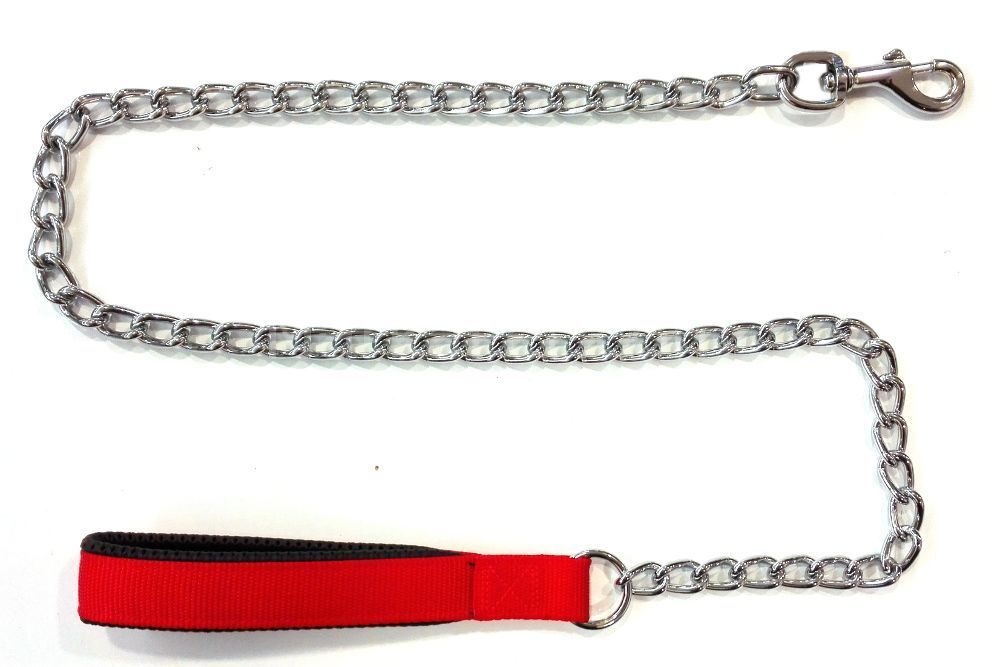 Sanlian Soft Tutmalı Köpek Gezdirme Kayışı 4*120 cm Kırmızı