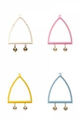 Çift Çanlı Kuş Salıncağı 8*12 cm 1 Adet