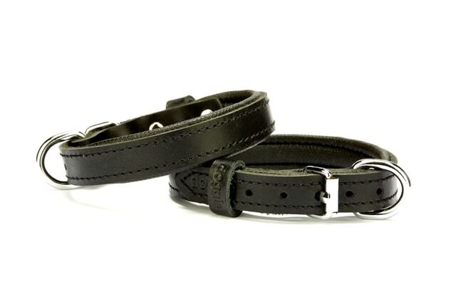 Doggie Comfort Deri Köpek Boyun Tasması 1,5x 20-25 cm Siyah