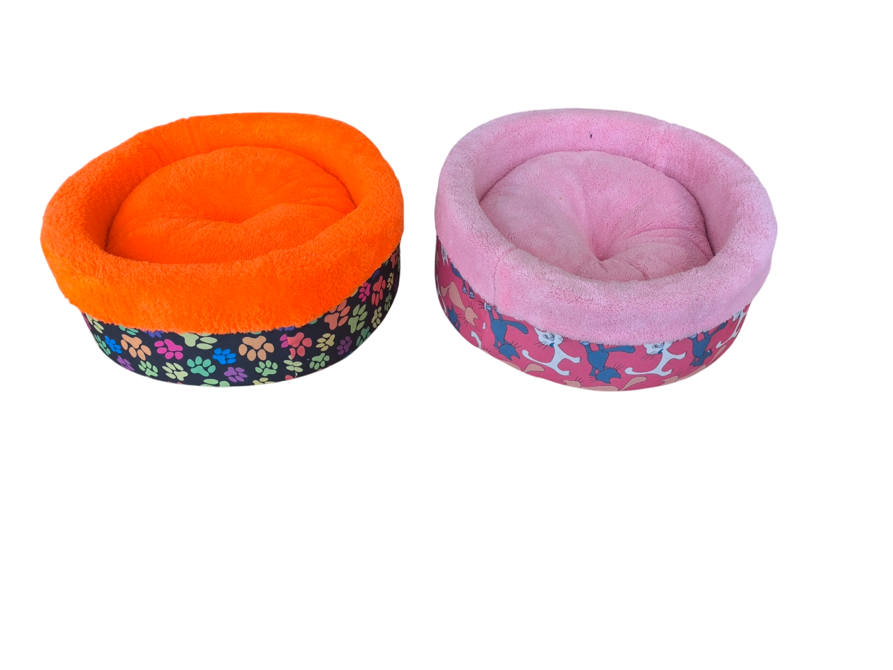 Desenli Sünger Kedi Köpek Yatağı 16 cm x 46 cm Karışık 1 Adet