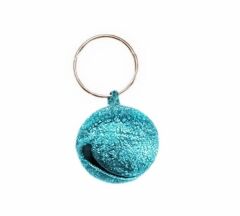 Doggie Kedi Köpek Tasma Çanı Mavi Tekli 1,6*1,6 cm