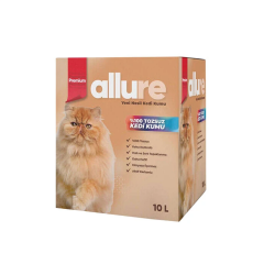 Allure Aktif Karbonlu Tozsuz Topaklanan Kedi Kumu 10 Lt