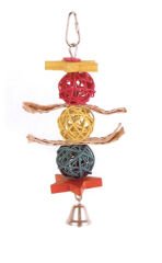 Eastland Hasır Çanlı Kuş Oyuncağı 25 cm