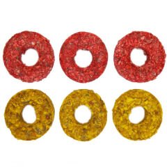 Garden Mix Munchy Pres Halka Kemik 6lı 6*6*1.5  cm