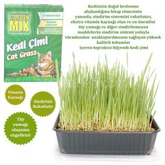Garden Mix Kedi Çimi 13*18 cm