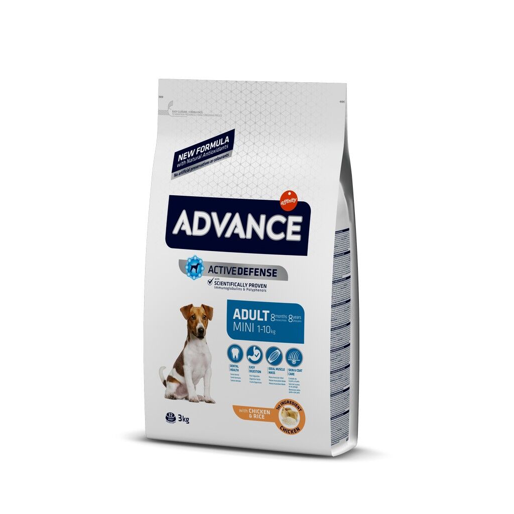 Advance Mini Adult Tavuklu Küçük Irk Yetişkin Köpek Maması 3 Kg