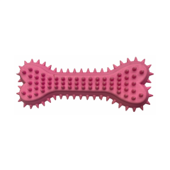 Köpek Tırtıklı Dental Oyuncak 5*15 cm Pembe