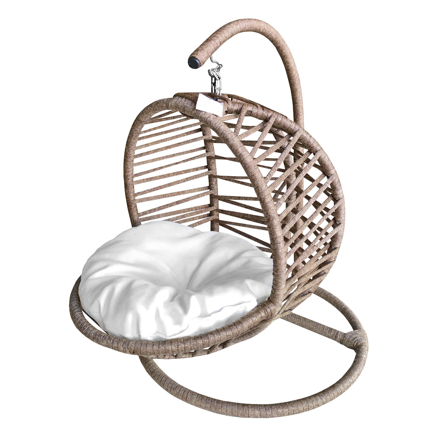 Karamel Pet Kedi Hamağı Minderli Kedi Salıncağı 40*42 cm-62 cm Kahverengi