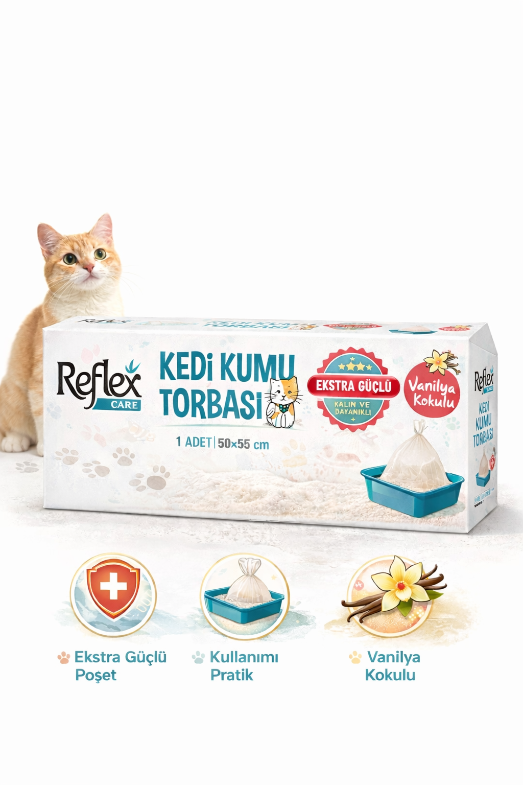 Reflex Care Kedi Kumu Torbası
