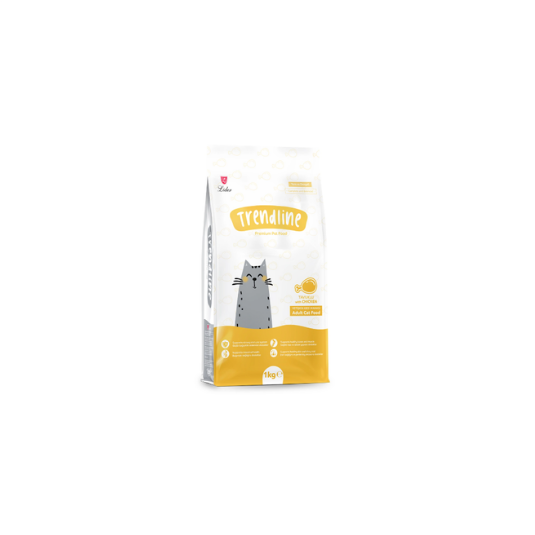 Trendline Tavuklu Yetişkin Kedi Maması 1 KG