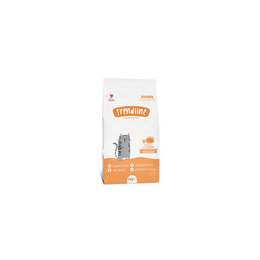 Trendline Tavuklu Yavru Kedi Maması 1 KG
