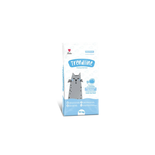 Trendline Tavuklu Kısırlaştırılmış Kedi Maması 15 KG