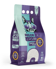 Rigor Lavanta Kokulu İnce Taneli Kedi Kumu 10 lt