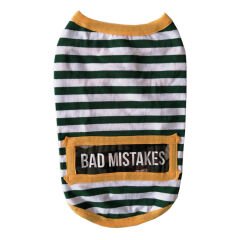Kedi Köpek Kıyafeti Siyah Beyaz Bad Mistakes M 28 cm