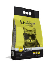 Lindocat Kokusuz Kalın Taneli Topaklanan Kedi Kumu 10 lt