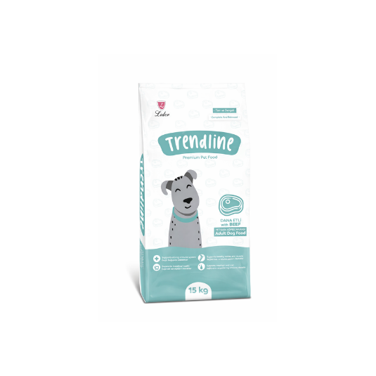 Trendline Biftekli Yetişkin Köpek Maması 15 KG