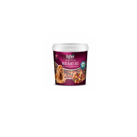 Reflex Plus Semi Moist Mini Hearts Mix Köpek Ödül Maması