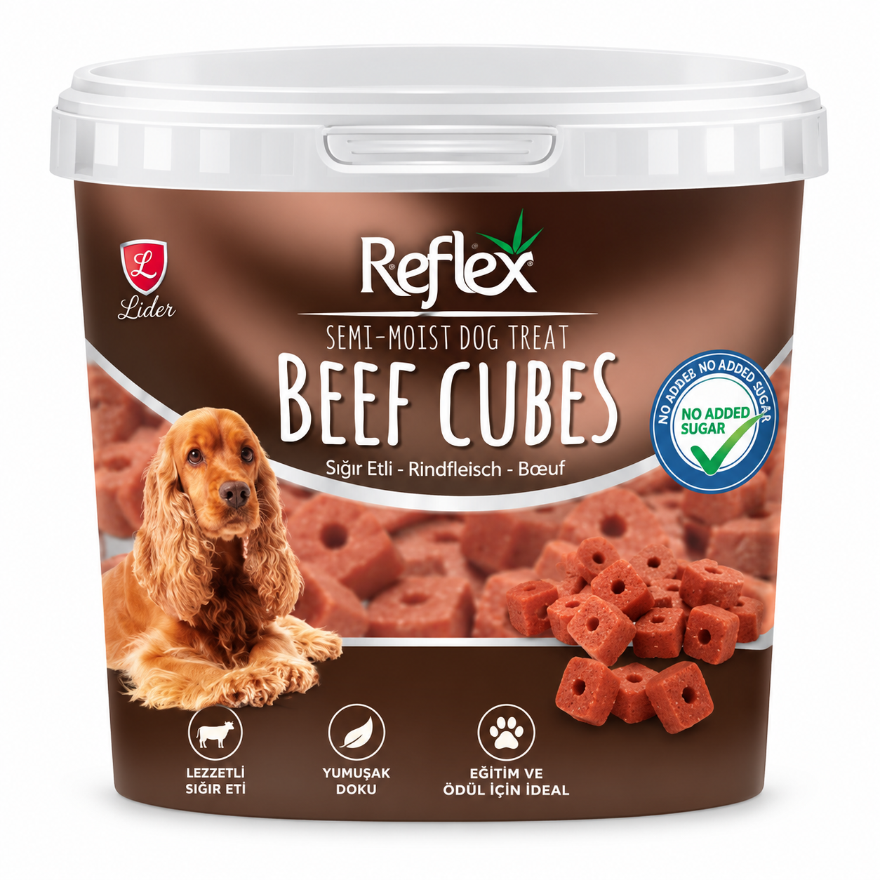 Reflex Plus Semi Moist Biftekli Köpek Ödül Maması 500 Gr