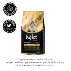 Reflex Plus Maine Coon Yetişkin Kedi Maması 1,5 Kg