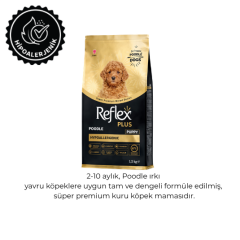 ​Reflex Plus Poodle Yavru Köpek Maması 1,5 Kg