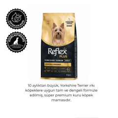 Reflex Plus Yorkshire Terrier Yetişkin Köpek Maması 2 Kg