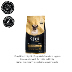 ​Reflex Plus Pug Yetişkin Köpek Maması 2 Kg