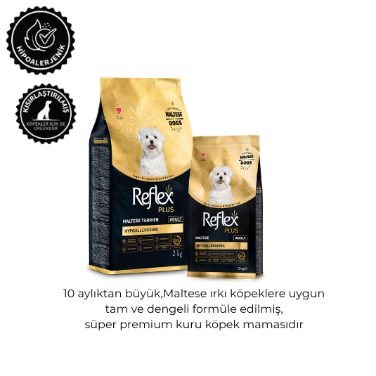 Reflex Plus Maltese Terrier Yetişkin Köpek Maması