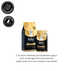 Refleks Plus Maltese Yavru Köpek Maması 1,5 Kg