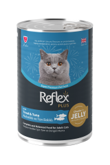Reflex Plus Alabalıklı ve Ton Balıklı Yaş Kedi maması